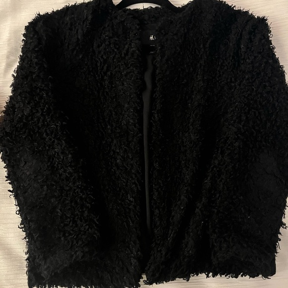 H&M furry cardigan. Size S - Picture 1 of 1